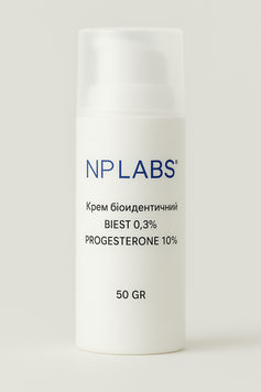 Крем біоідентичний BIEST 0,3% - PROGESTERONE 10% 50GR BIO00150 фото