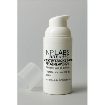 Крем біоідентичний DHEA 5% + TESTOSTERONE 10% + PROGESTERONE 0,2%50GR BIO00259 фото