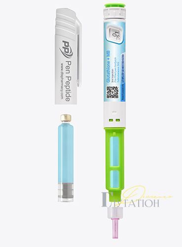 Glutathione 2000mg + Methylene Blue 30mcg PEN00030 фото