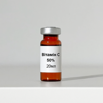 Вітамін С 50% 20мл INJ0028 фото