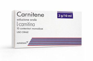 Carnitene L-Carnitina 2 g/10 ml &ndash; L-карнитин питьевой (10 флаконов) BAD00067 фото