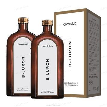 Бі-Лурон Coral Club B-Luron гіалурон-хондроїтиновий комплекс, 2 флакони по 500 мл BAD00038 фото